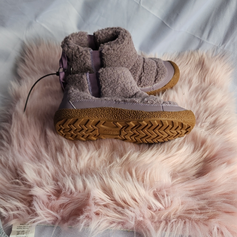 Cozy Purple Fur-Lined Boots